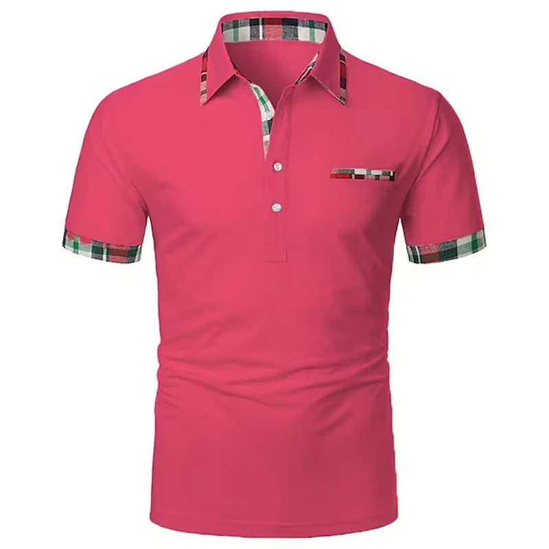 2024 Summer Men's Outdoor Vintage Short-sleeved Lapel T-Shirt Casual Button Casual Business Men's Solid Color Polo Shirt S-3XL
2024 Summer Men's Outdoor Vintage Short-sleeved Lapel T-Shirt Casual Button Casual Business Men's Solid Color Polo Shirt S-3XL