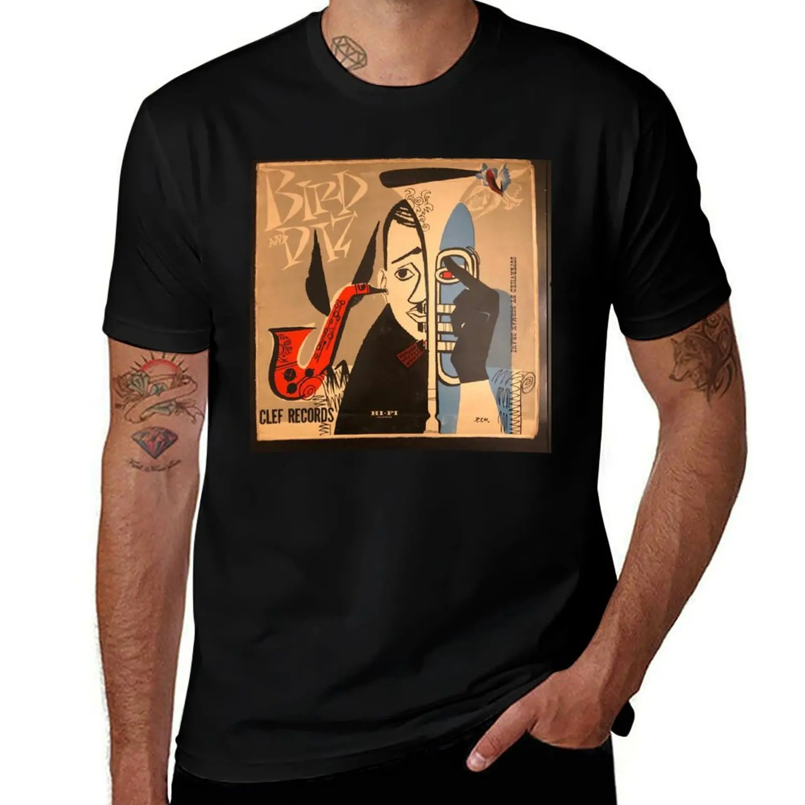 Charlie Parker BIRD and DIZ T-Shirt anime stuff man t shirt anime clothes Funny t-shirts fitted t shirts for men
Charlie Parker BIRD and DIZ T-Shirt anime stuff man t shirt anime clothes Funny t-shirts fitted t shirts for men