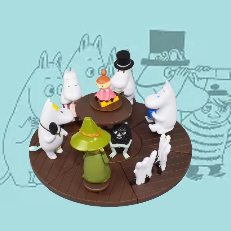 8pcs Anime Moomin Series Figures Model Snork Maiden Moomin Valley Cartoon Cute Desktop Ornaments Collectible Gifts
8pcs Anime Moomin Series Figures Model Snork Maiden Moomin Valley Cartoon Cute Desktop Ornaments Collectible Gifts