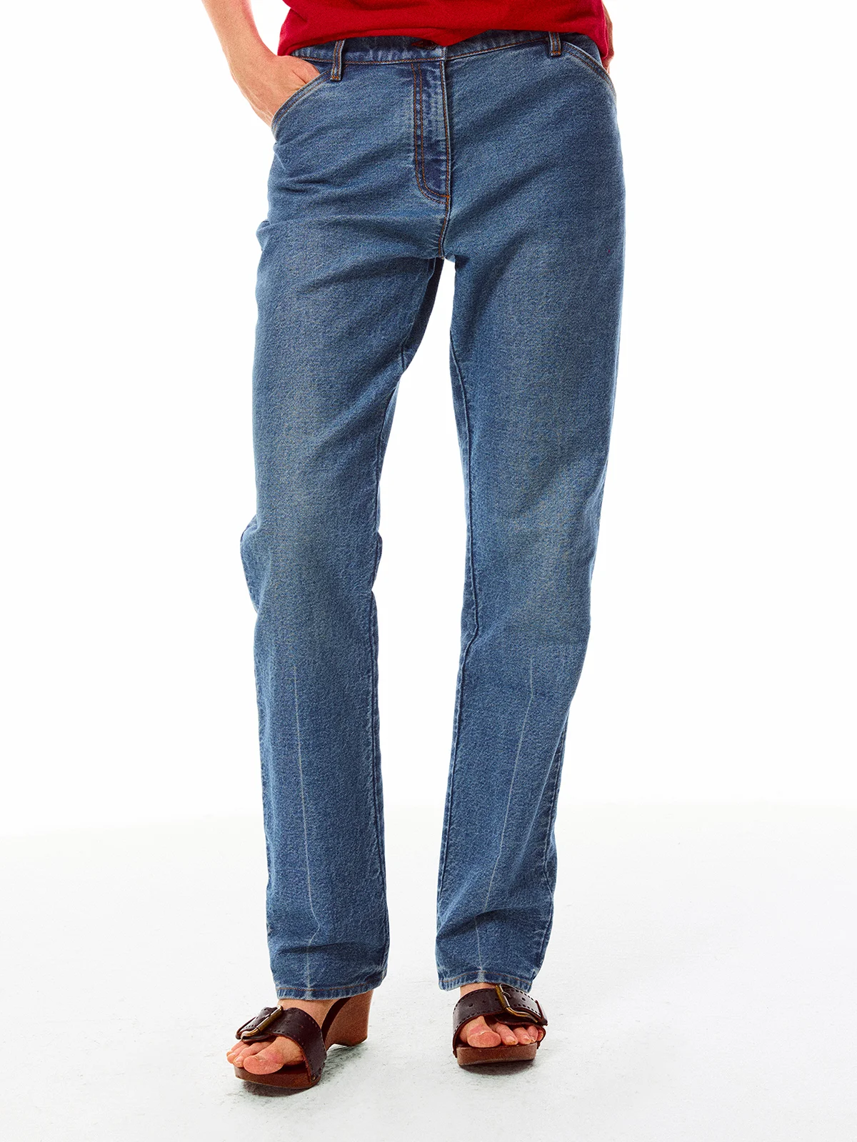 Lightweight Breathable Vintage Faded Low Waist Straight Leg Jeans Cotton Casual Washed Summer Jeans Women's Loose Fit Deep Color
Lightweight Breathable Vintage Faded Low Waist Straight Leg Jeans Cotton Casual Washed Summer Jeans Women's Loose Fit Deep Color