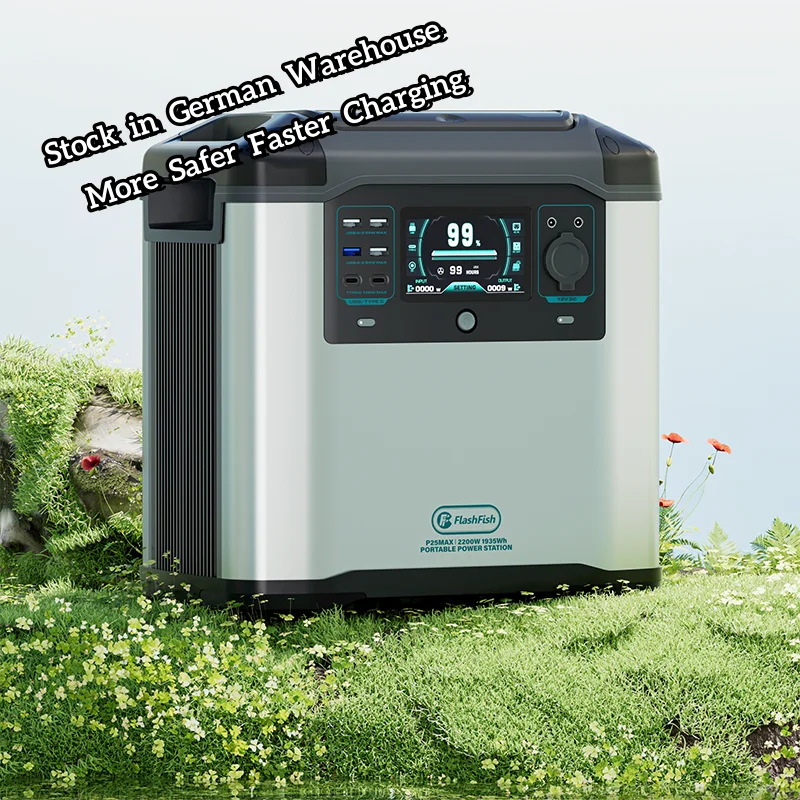 Flashfish P25 Max Camping Electric Lithium Battery Solar Generator 2200W Portable Power Station For Home
Flashfish P25 Max Camping Electric Lithium Battery Solar Generator 2200W Portable Power Station For Home