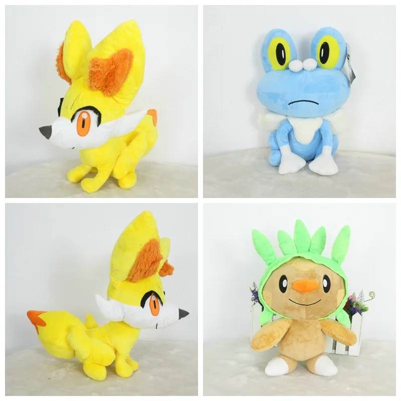 Lucario Sylveon Kyogre Chespin Butterfree Deerling Froakie Fennekin Pokemon Anime Stuffed Plush Cartoon Peluche Dolls Gift Toys
Lucario Sylveon Kyogre Chespin Butterfree Deerling Froakie Fennekin Pokemon Anime Stuffed Plush Cartoon Peluche Dolls Gift Toys