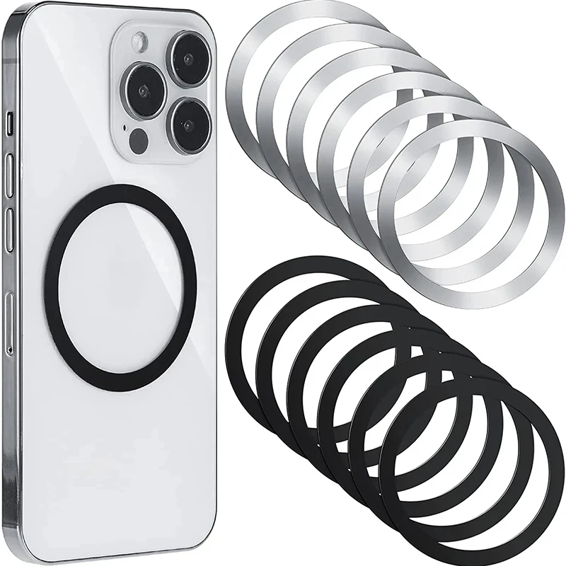 1/3/5pcs For Magsafe Magnetic Metal Ring For IPhone 14 13 Pro Max Magnet Adsorption For Samsung Huawei Xiaomi Wireless Iron
1/3/5pcs For Magsafe Magnetic Metal Ring For IPhone 14 13 Pro Max Magnet Adsorption For Samsung Huawei Xiaomi Wireless Iron