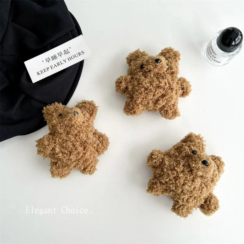 Brown Plush Bear Case for AirPods 4 Airpod 1 2 3 Pro Pro2 Bluetooth Earbuds Charging Box Protective Earphone Case Cover
Brown Plush Bear Case for AirPods 4 Airpod 1 2 3 Pro Pro2 Bluetooth Earbuds Charging Box Protective Earphone Case Cover