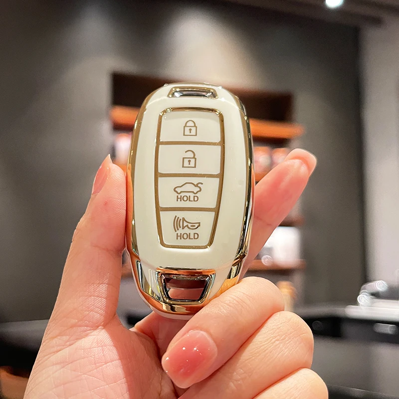 Новинка ТПУ чехол для автомобильного смарт-ключа для Hyundai i30 Ix35 KONA Encino Solaris Azera greatig Accent Santa Fe Palisade держатель Fob
Новинка ТПУ чехол для автомобильного смарт-ключа для Hyundai i30 Ix35 KONA Encino Solaris Azera greatig Accent Santa Fe Palisade держатель Fob