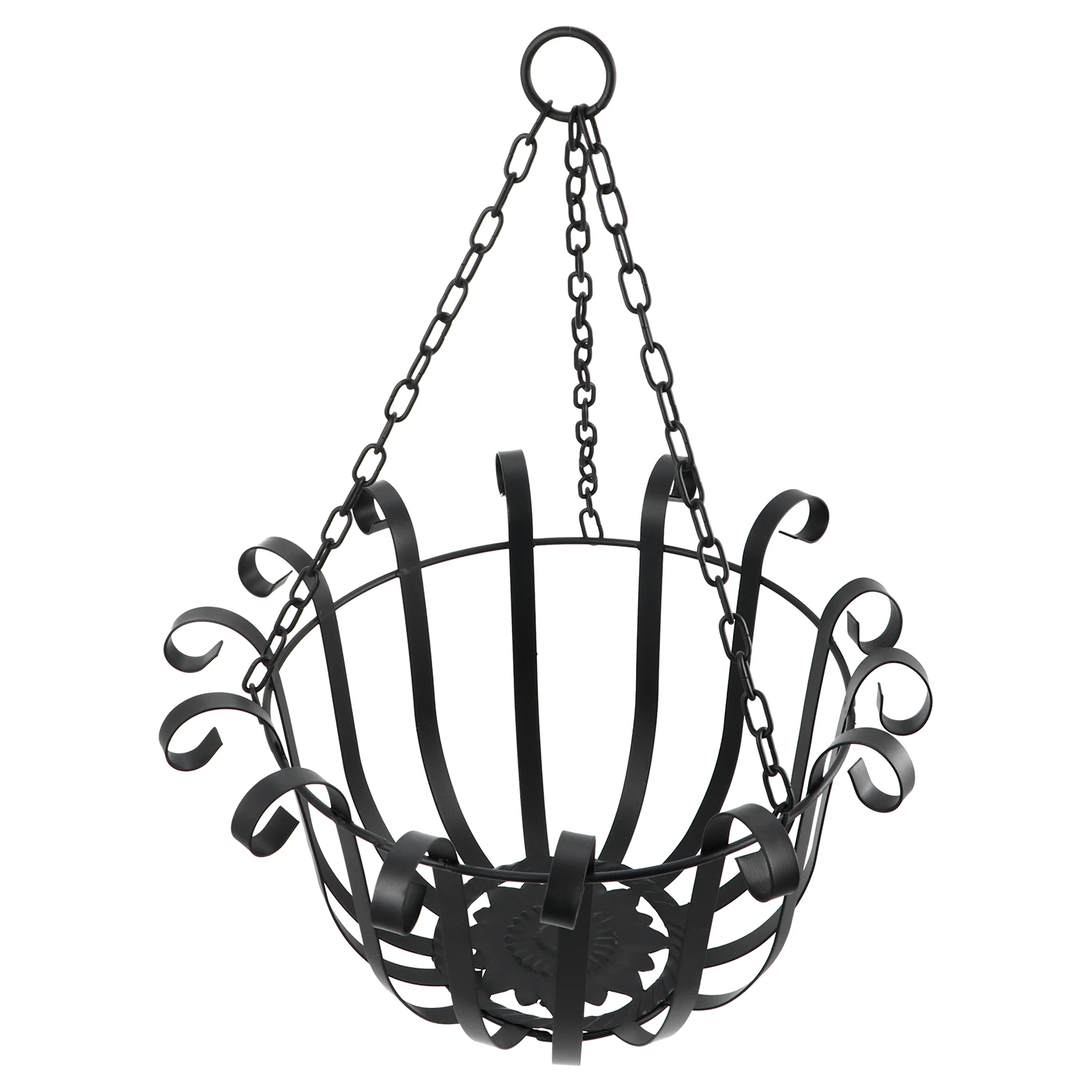 Iron Hanging Flower Pot Bracket High Load Bearing Wall Ornament for Plants Display Rack Flower Baskets Outdoor Use
Iron Hanging Flower Pot Bracket High Load Bearing Wall Ornament for Plants Display Rack Flower Baskets Outdoor Use