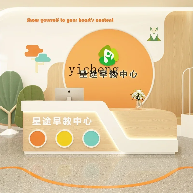 H19- physical training school bar children's playground checkout page training class early education institution reception desk
H19- physical training school bar children's playground checkout page training class early education institution reception desk