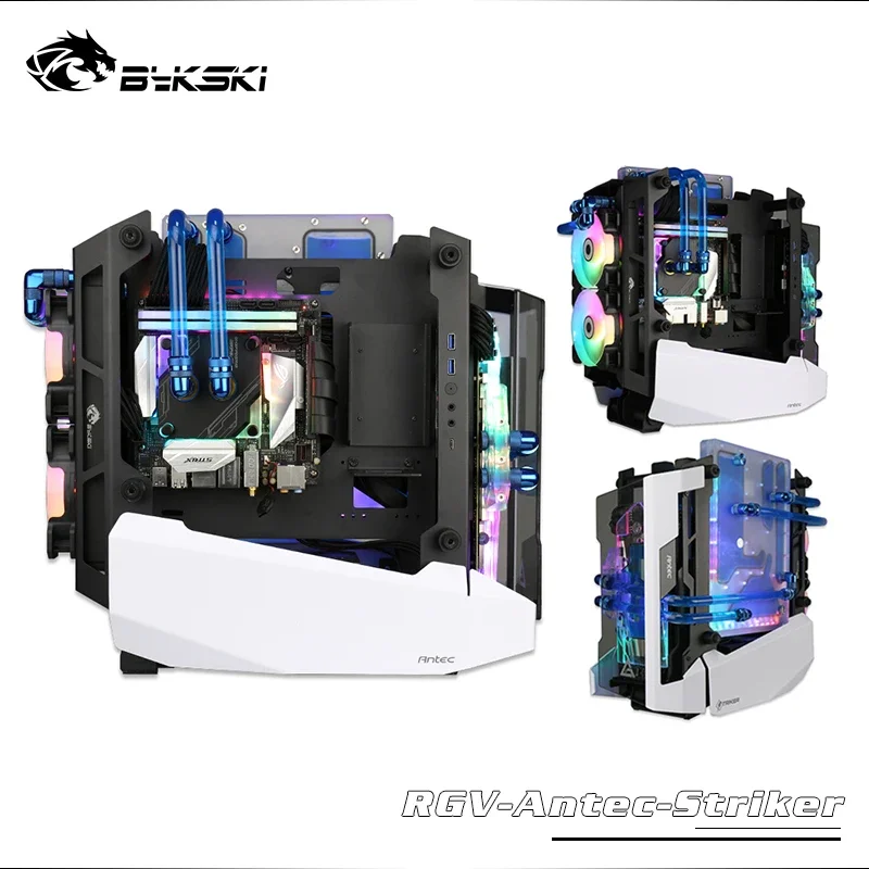BYKSKI kit use for Antec Striker Computer Case / Acrylic Board Water Channel Solution / Kit for CPU and GPU Block
BYKSKI kit use for Antec Striker Computer Case / Acrylic Board Water Channel Solution / Kit for CPU and GPU Block