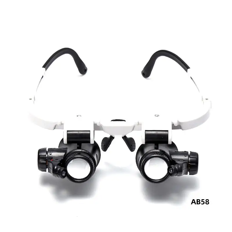 3Pcs 8X 15X 23X Double Eye Loupe Head Wearing Repair Jeweler Watch Clock Magnifier Illuminated Magnifying Glass
3Pcs 8X 15X 23X Double Eye Loupe Head Wearing Repair Jeweler Watch Clock Magnifier Illuminated Magnifying Glass