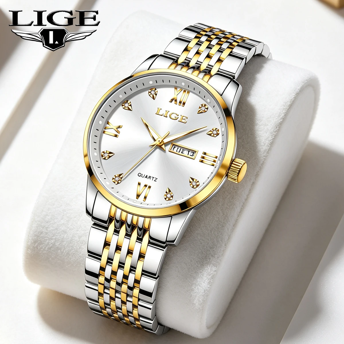 LIGE 2026 Original Luxury Men Clock Fashion Luminous Waterproof Chronograph Date Watch For Stainless Man Quartz Men's Watches
LIGE 2026 Original Luxury Men Clock Fashion Luminous Waterproof Chronograph Date Watch For Stainless Man Quartz Men's Watches