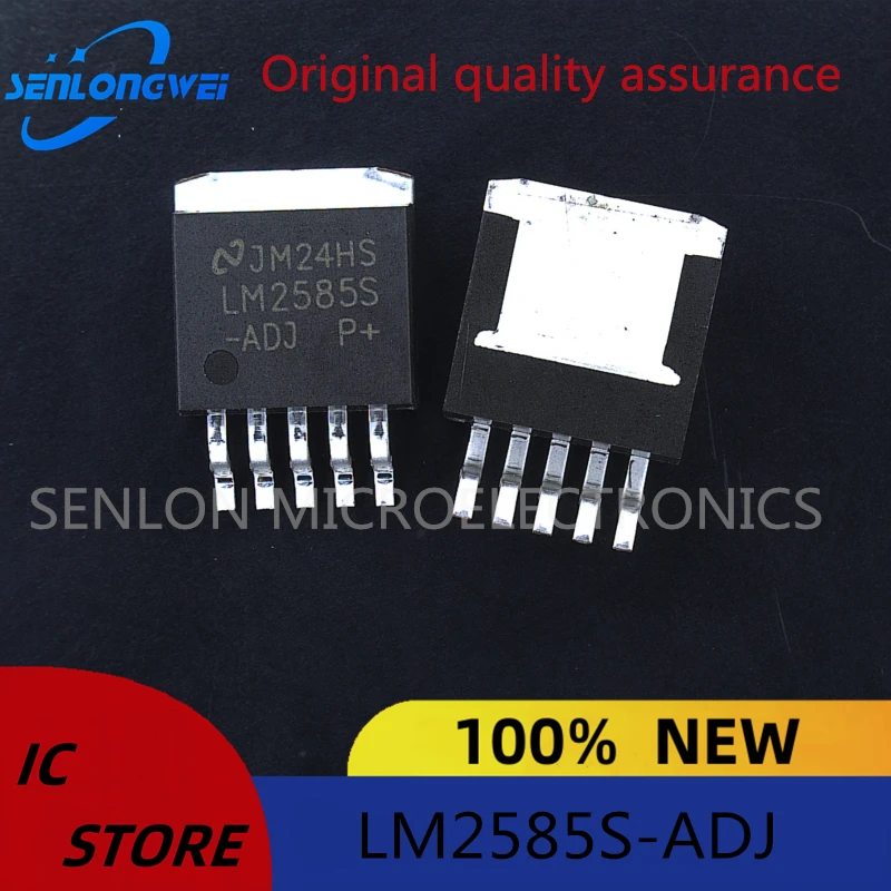 Новый оригинальный чип импульсного регулятора LM2585S-ADJ LM2585 SMD TO-263-5
Новый оригинальный чип импульсного регулятора LM2585S-ADJ LM2585 SMD TO-263-5