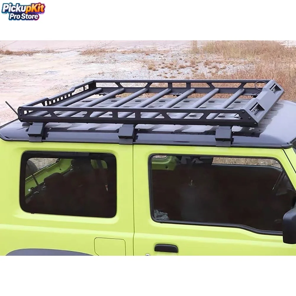 4x4 Aluminum Roof Rack Luggage Carrier High Quality Jimny Accessories for JB64/JB74
4x4 Aluminum Roof Rack Luggage Carrier High Quality Jimny Accessories for JB64/JB74