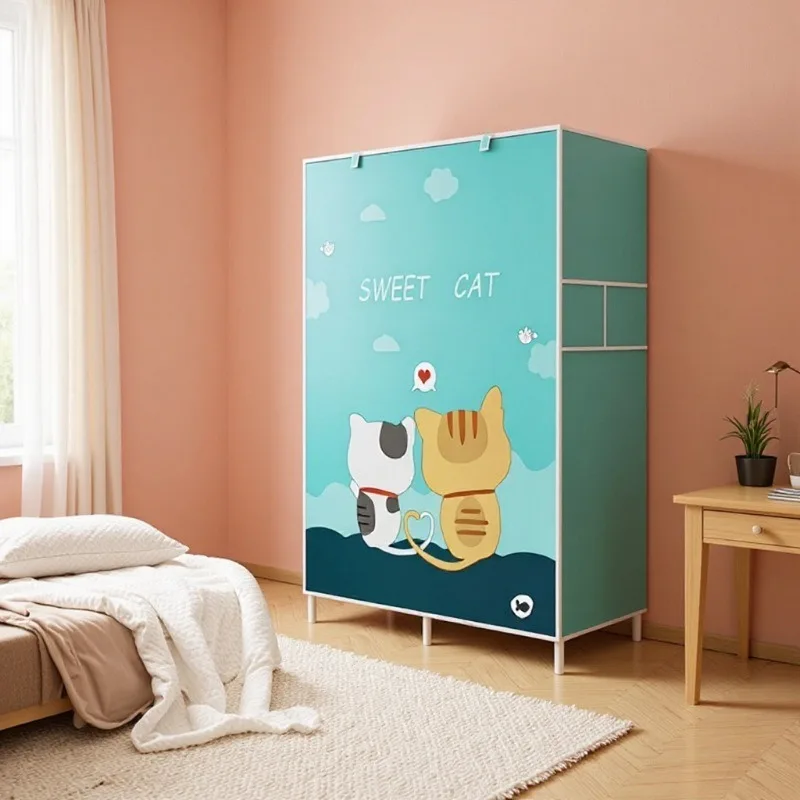 Thick Fabric Wardrobe Dust Cover Closet Protector Dorm Storage Cabinet Clothes Organizer Metal Cloth Wardrobe Storage Cabinet
Thick Fabric Wardrobe Dust Cover Closet Protector Dorm Storage Cabinet Clothes Organizer Metal Cloth Wardrobe Storage Cabinet