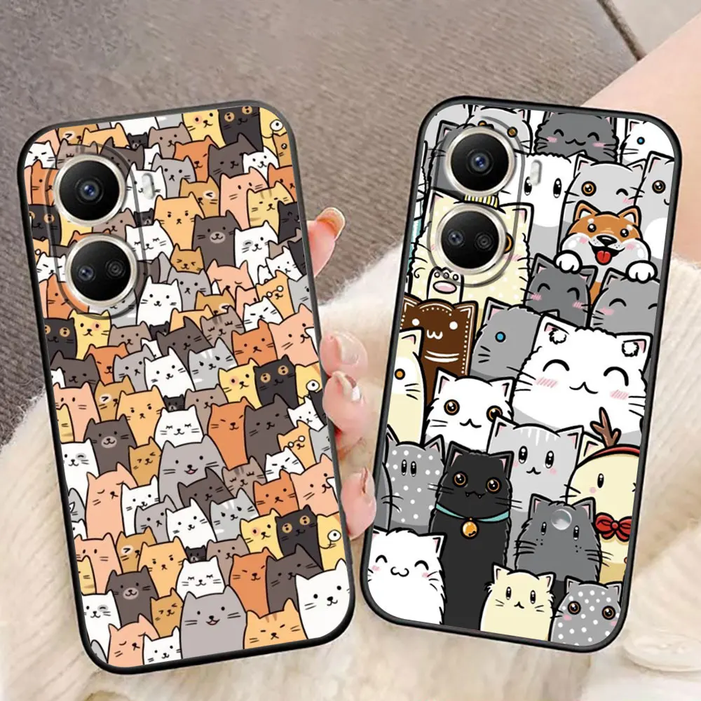 Cartoon Funny Cat Pattern Phone Case For HUAWEI NOVA Y70 3I 7I 8I 9SE P30 Y9 HONOR 8X 9X 20 90 X6B X7A X7B X8B X9 X9B X9A Case
Cartoon Funny Cat Pattern Phone Case For HUAWEI NOVA Y70 3I 7I 8I 9SE P30 Y9 HONOR 8X 9X 20 90 X6B X7A X7B X8B X9 X9B X9A Case