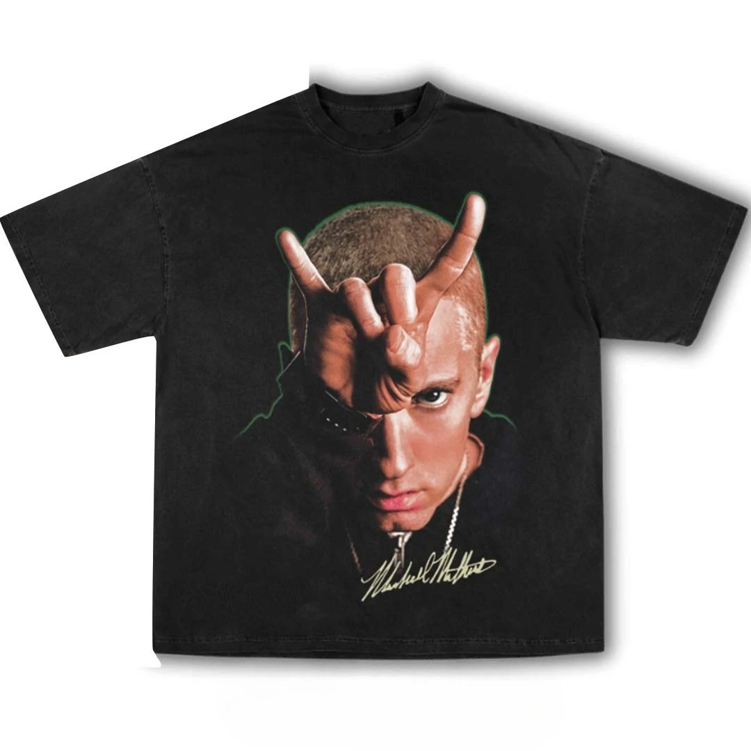 BIG FACE EMINEM TEE Peripheral Pattern Printing Summer Luxury Brand Pure Cotton Men's and Women's T-shirt Short Sleeve
BIG FACE EMINEM TEE Peripheral Pattern Printing Summer Luxury Brand Pure Cotton Men's and Women's T-shirt Short Sleeve