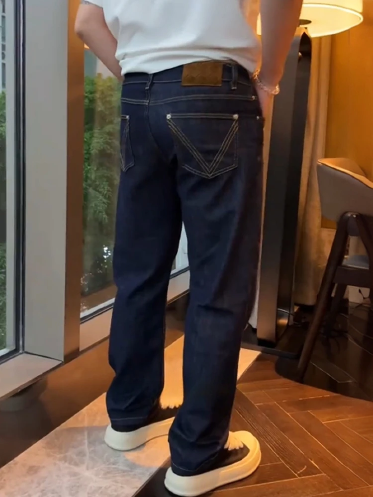 Spring Summer Men's Slim Fit Straight Leg Jeans Lightweight Waed Casual Pants Anti-Fading Comfortable Cotton Blend
Spring Summer Men's Slim Fit Straight Leg Jeans Lightweight Waed Casual Pants Anti-Fading Comfortable Cotton Blend