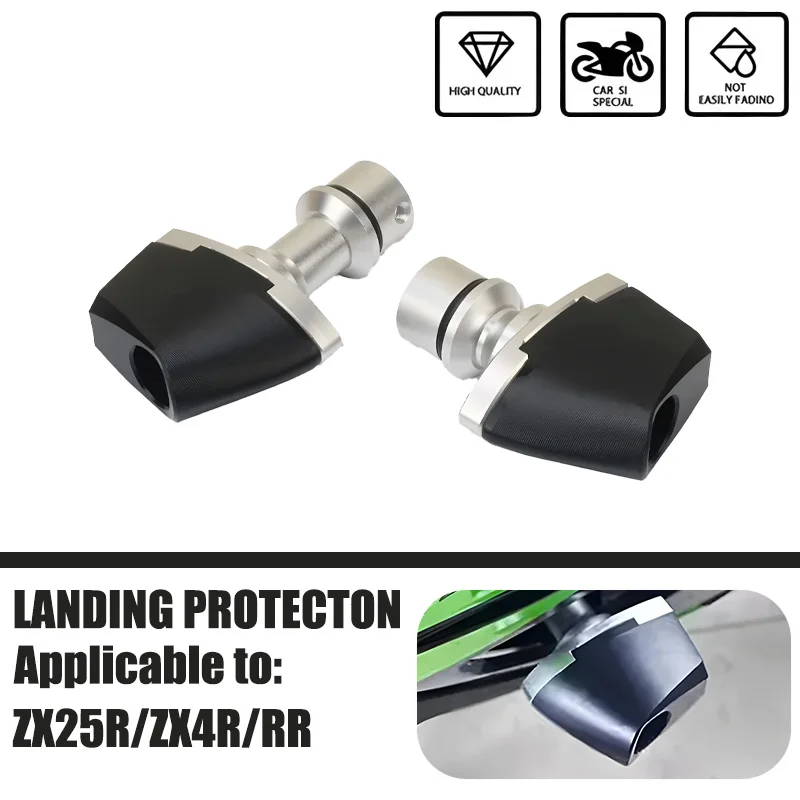 For Kawasaki ZX4R ZX4RR ZX25R motorcycle frame sliders Crash Pad Protection against falls exhaust slider ZX-4R/RR
For Kawasaki ZX4R ZX4RR ZX25R motorcycle frame sliders Crash Pad Protection against falls exhaust slider ZX-4R/RR