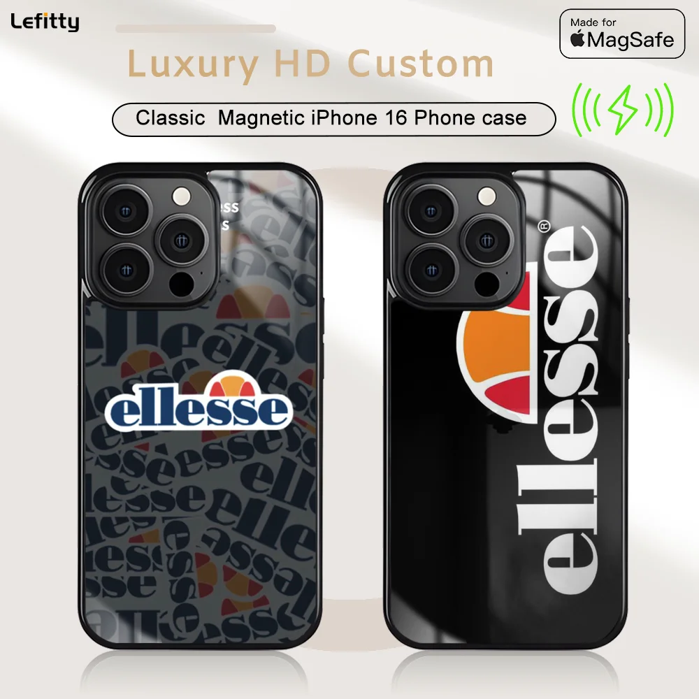 Fashion Brand E-ellesseS Phone Case For iPhone 16 15 14 13 12 11 Pro Max Plus Mini Magnetic Magsafe Wireless Charging Cover
Fashion Brand E-ellesseS Phone Case For iPhone 16 15 14 13 12 11 Pro Max Plus Mini Magnetic Magsafe Wireless Charging Cover