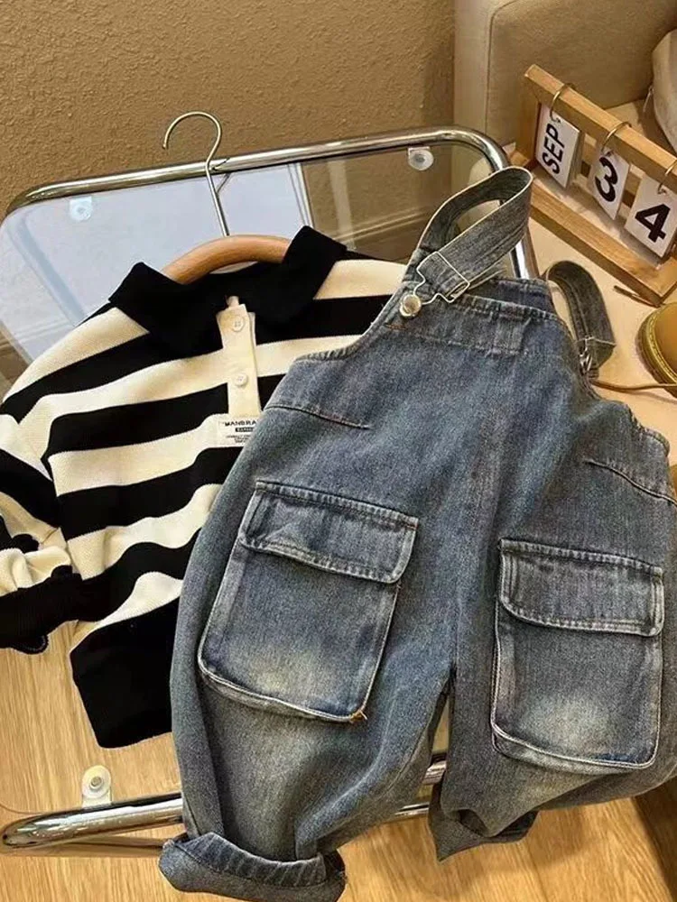 Children's Set For Boys' Spring And Autumn Denim Jumpsuit For Boys And Girls Kids Clothes Boys Children's Sets Sets For Children
Children's Set For Boys' Spring And Autumn Denim Jumpsuit For Boys And Girls Kids Clothes Boys Children's Sets Sets For Children
