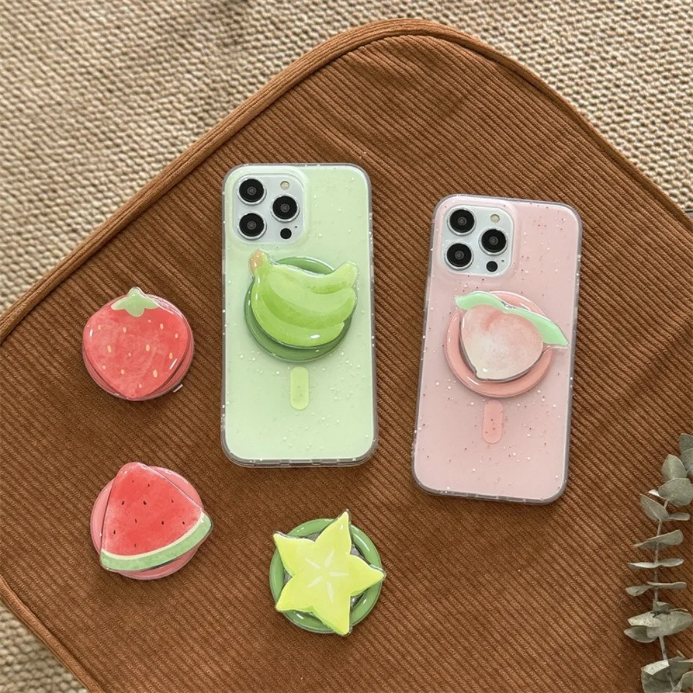 Cute Magnetic Mobile Phone Holder Strawberry Fruit Cell Phone Holder Creative Watermelon Cellphone Stand for iPhone
Cute Magnetic Mobile Phone Holder Strawberry Fruit Cell Phone Holder Creative Watermelon Cellphone Stand for iPhone