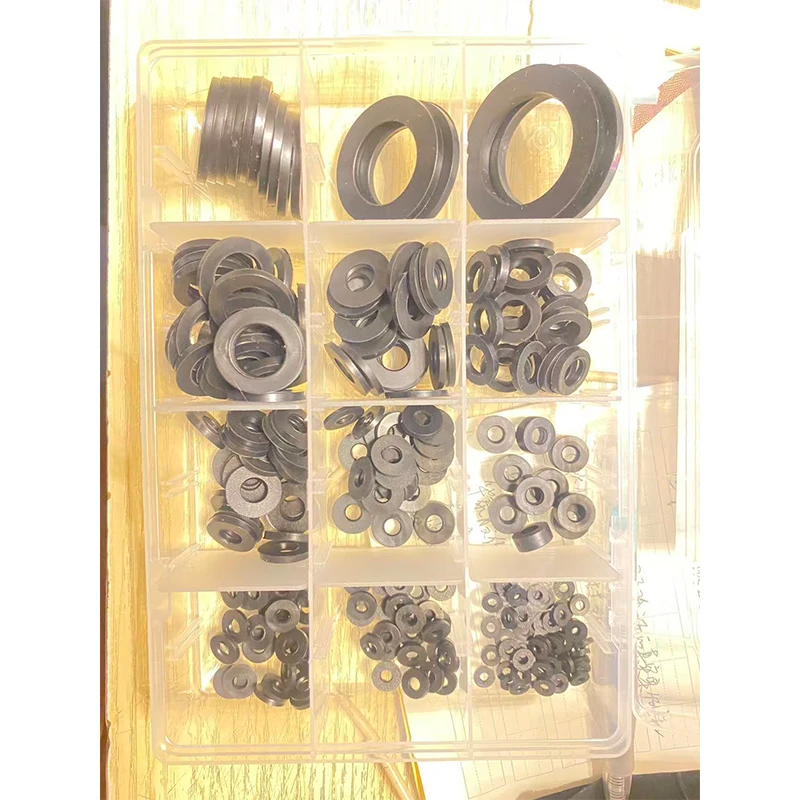 12 Sizes Black Insulation Ring Rubber Flat Washer Gasket Assortment Kit M2 M2.5 M3 M4 M5 M6 M8 Home Improvement
12 Sizes Black Insulation Ring Rubber Flat Washer Gasket Assortment Kit M2 M2.5 M3 M4 M5 M6 M8 Home Improvement