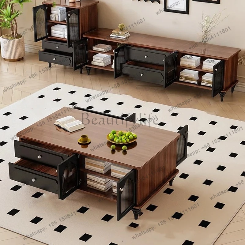 Rectangle Vintage Coffee Table Mid Century Metal Handles Trendy Living Room Coffee Table Glamour Elegant Coffee Table Furniture
Rectangle Vintage Coffee Table Mid Century Metal Handles Trendy Living Room Coffee Table Glamour Elegant Coffee Table Furniture