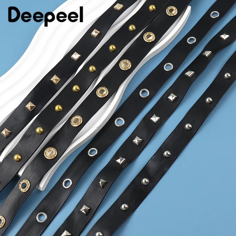 5Meters 10/20mm Black PU Leather Cord Punk Rivets Eyelets Webbing Strap Collar Bracelet Rope Belt Decor Tape Sewing Accessories
5Meters 10/20mm Black PU Leather Cord Punk Rivets Eyelets Webbing Strap Collar Bracelet Rope Belt Decor Tape Sewing Accessories