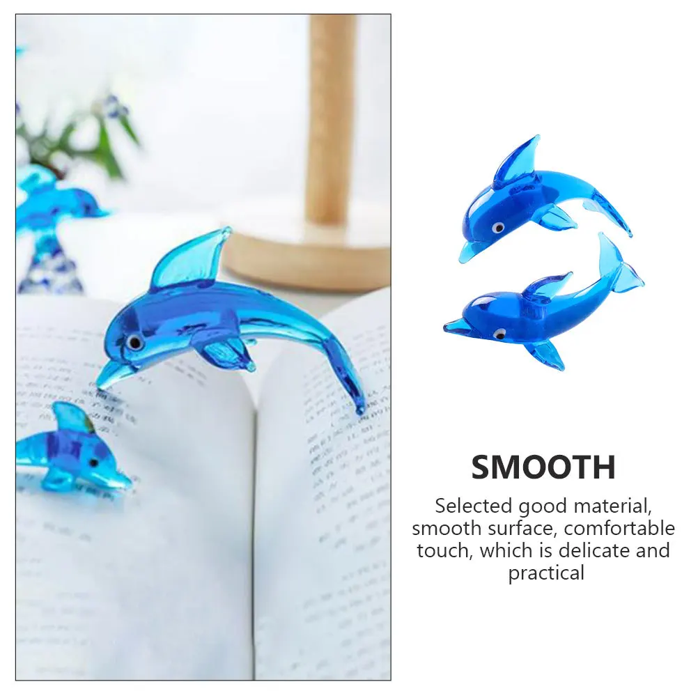 2Pcs Glass Dolphin Craft Smooth Surface Desktop Decor Bar Living Room Decoration Glass Dolphin Figurine Unique Desktop Decor
2Pcs Glass Dolphin Craft Smooth Surface Desktop Decor Bar Living Room Decoration Glass Dolphin Figurine Unique Desktop Decor