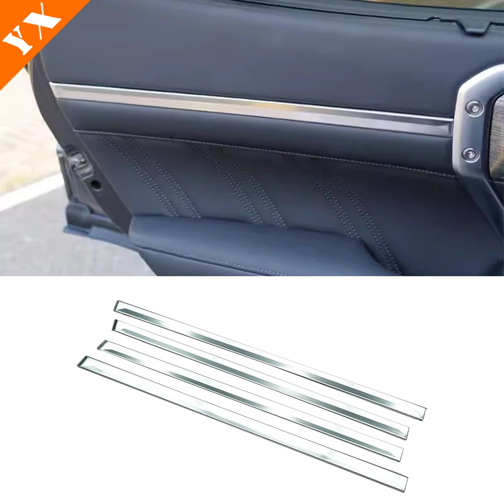 For GWM Tank 400 Accessories 2023-2024 Automotive Stainless Steel Door Trim Car Silver Inter Door Strip Decoration Sticker Shell
For GWM Tank 400 Accessories 2023-2024 Automotive Stainless Steel Door Trim Car Silver Inter Door Strip Decoration Sticker Shell