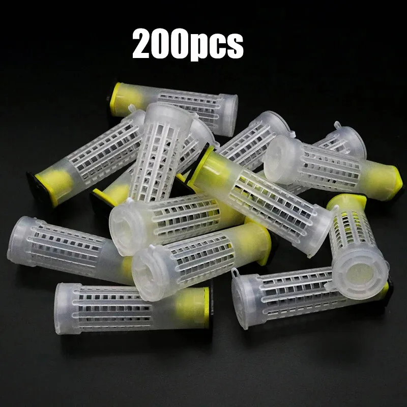 200PCS Queen Rearing Cup Kit Plastic Bee Larva Protection Cover Catcher Cage
200PCS Queen Rearing Cup Kit Plastic Bee Larva Protection Cover Catcher Cage