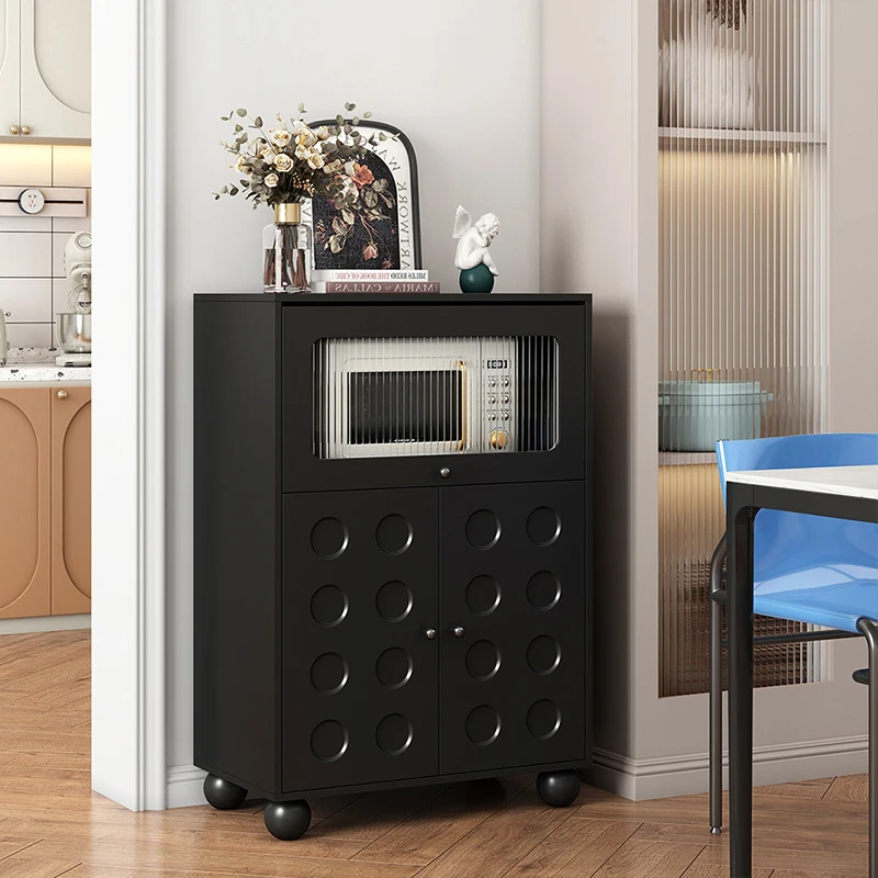 *Retro black dining side cabinet simple modern storage locker sofa TV side tea cabinet
*Retro black dining side cabinet simple modern storage locker sofa TV side tea cabinet