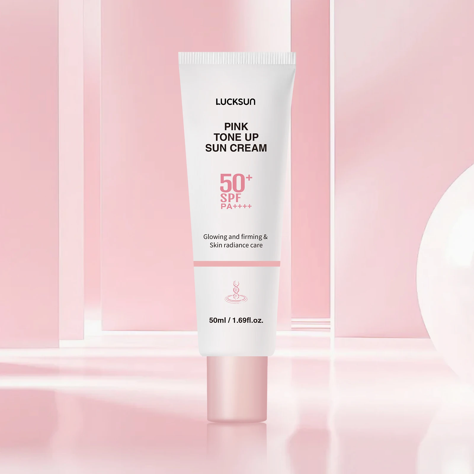 LUCKSUN Pink Tone Up Sun Cream SPF50+ PA++++ 50ml - Brightening, Anti-Sunburn & Glowing Skin, for All Skin Types 
LUCKSUN Pink Tone Up Sun Cream SPF50+ PA++++ 50ml - Brightening, Anti-Sunburn & Glowing Skin, for All Skin Types