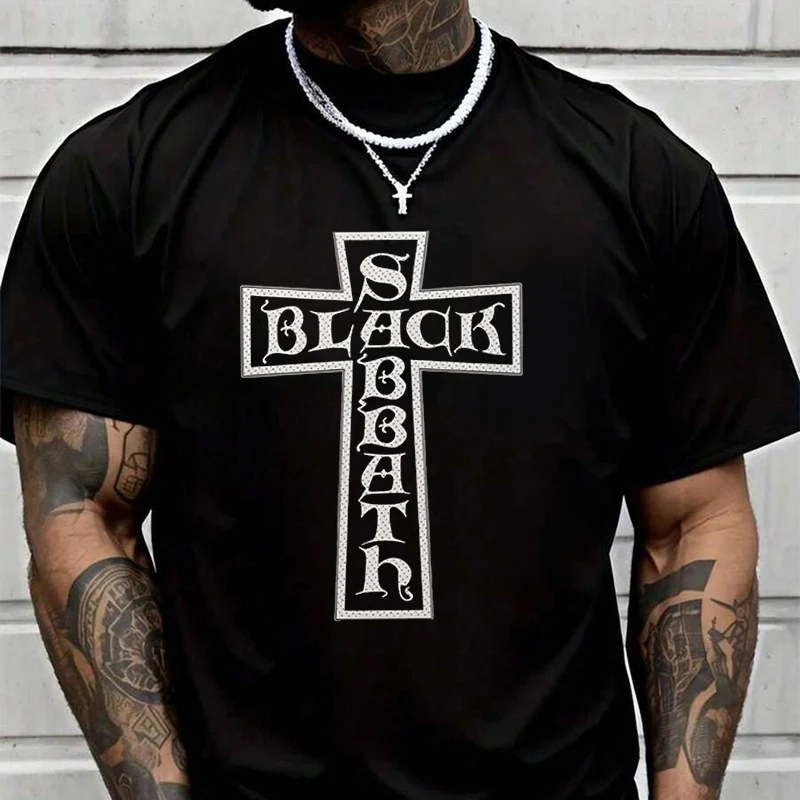 Мужская модная футболка Bold Sabbath Cross, повседневные модные футболки на лето, удобные топы с короткими рукавами
Мужская модная футболка Bold Sabbath Cross, повседневные модные футболки на лето, удобные топы с короткими рукавами