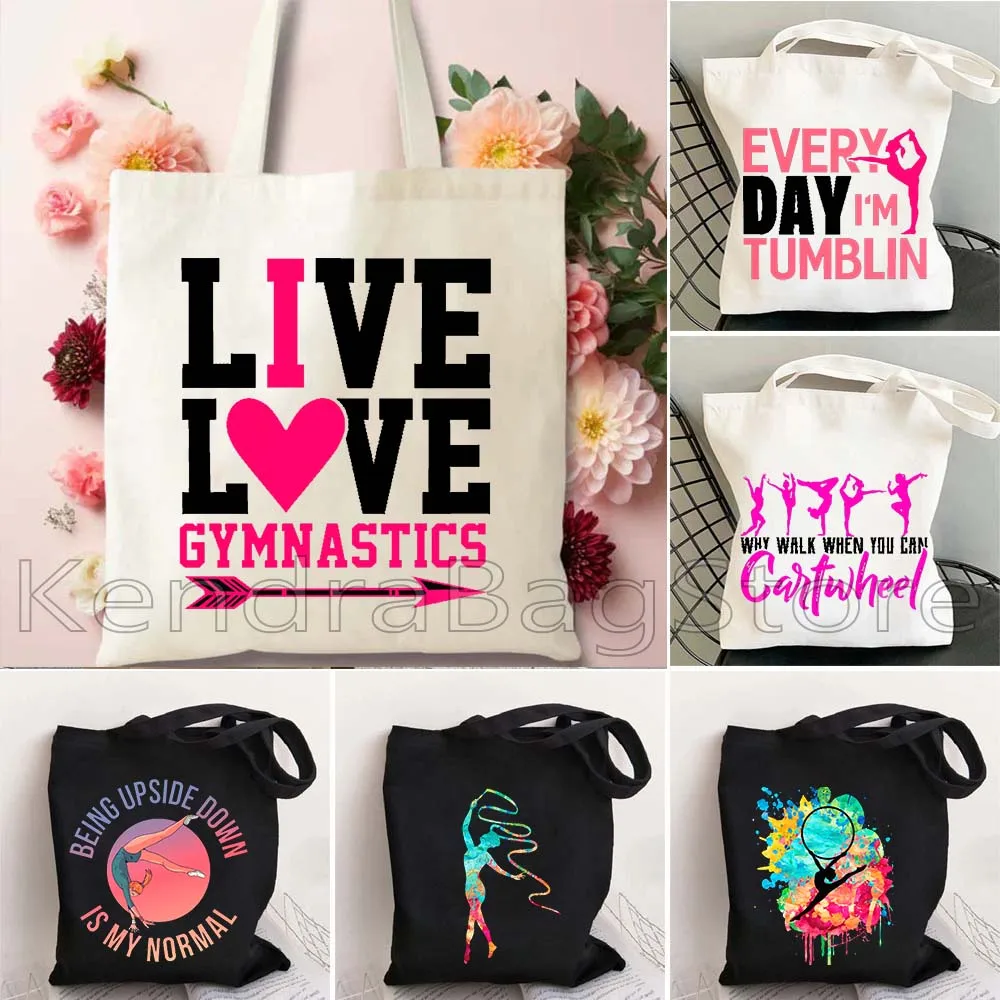Artistic Rhythmic Tumbling Gymnastics Acrobatics Gymnast Girl Tuning Yoga Sport Dance Cute Gifts Canvas Tote Bag Shopper Handbag
Artistic Rhythmic Tumbling Gymnastics Acrobatics Gymnast Girl Tuning Yoga Sport Dance Cute Gifts Canvas Tote Bag Shopper Handbag