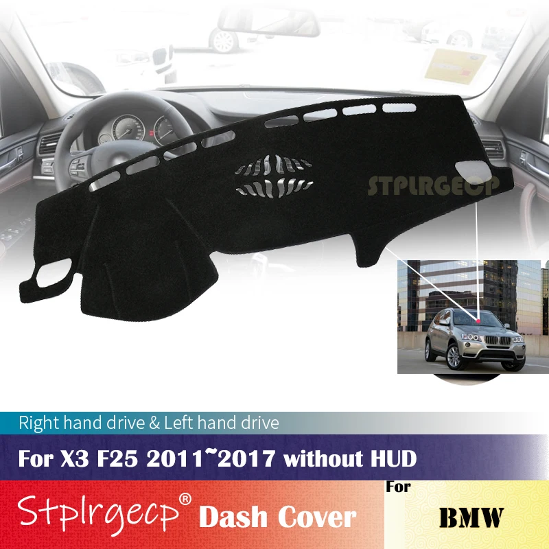 Для BMW X3 F25 2011 ~ 2017 без HUD противоскользящий чехол для приборной панели, защитная накладка, автомобильные аксессуары, солнцезащитный ковер, 2012 2013 2014
Для BMW X3 F25 2011 ~ 2017 без HUD противоскользящий чехол для приборной панели, защитная накладка, автомобильные аксессуары, солнцезащитный ковер, 2012 2013 2014