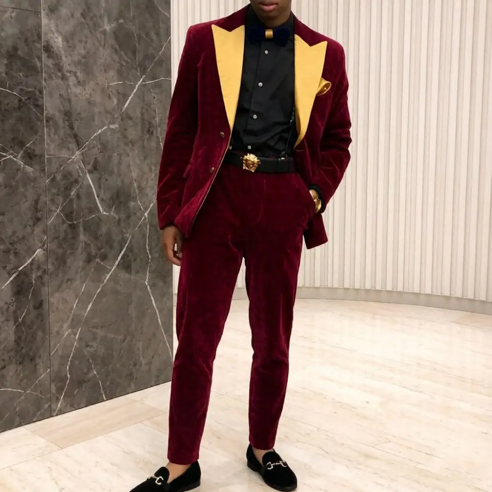 Two Tone Velvet Men Slim Fit Suits Mix Match Separates Stylish Wear Wedding Groom Tuxedo for Prom Emcee Host Custom Made
Two Tone Velvet Men Slim Fit Suits Mix Match Separates Stylish Wear Wedding Groom Tuxedo for Prom Emcee Host Custom Made