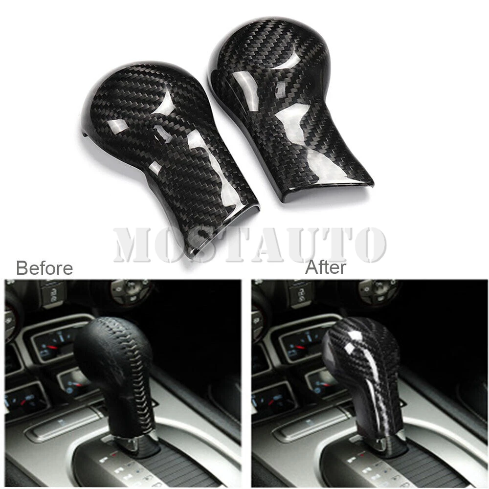 For Chevrolet Camaro Real Carbon Fiber Interior Center Console Gear Shift Knob Cover Trim 2010-2015 2pcs (2 Color)
For Chevrolet Camaro Real Carbon Fiber Interior Center Console Gear Shift Knob Cover Trim 2010-2015 2pcs (2 Color)