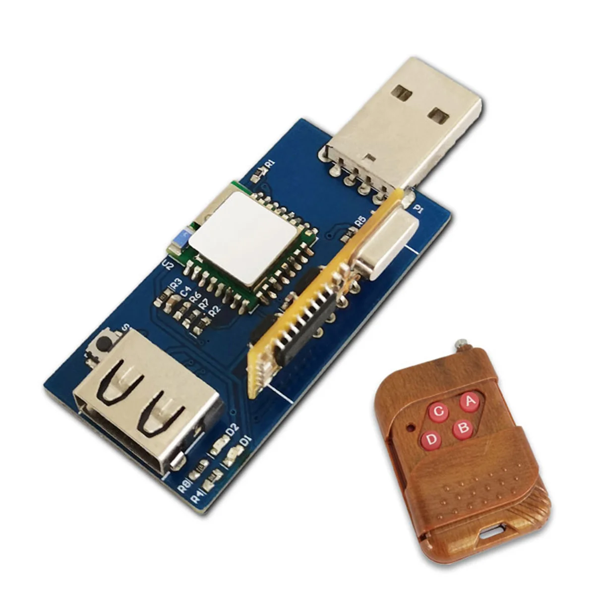 Дистанционный USB-переключатель Управление через мобильное приложение/433M Пульт дистанционного управления 2,4G Wi-Fi с USB-передачей данных Многофункциональный модуль-AB01
Дистанционный USB-переключатель Управление через мобильное приложение/433M Пульт дистанционного управления 2,4G Wi-Fi с USB-передачей данных Многофункциональный модуль-AB01