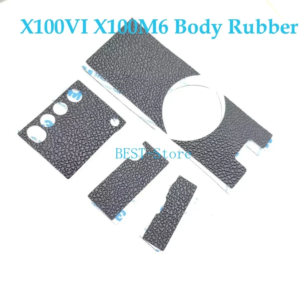 New 5PCS A set for Fuji Fujifilm X100 VI Body Rubber Front Grip Side Cover with adhesive tape SLR Camera Repair Accessories
New 5PCS A set for Fuji Fujifilm X100 VI Body Rubber Front Grip Side Cover with adhesive tape SLR Camera Repair Accessories