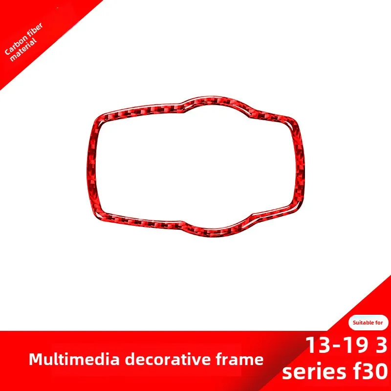 Suitable for Bmw13-19New Style3SeriesF30Red Carbon Fiber Interior restoration Multimedia Frame Decoration Sticker
Suitable for Bmw13-19New Style3SeriesF30Red Carbon Fiber Interior restoration Multimedia Frame Decoration Sticker