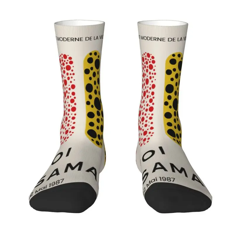 Модные носки Yayoi Kusama с принтом абстракционного искусства для женщин и мужчин, эластичные летние, осенне-зимние носки для экипажа
Модные носки Yayoi Kusama с принтом абстракционного искусства для женщин и мужчин, эластичные летние, осенне-зимние носки для экипажа