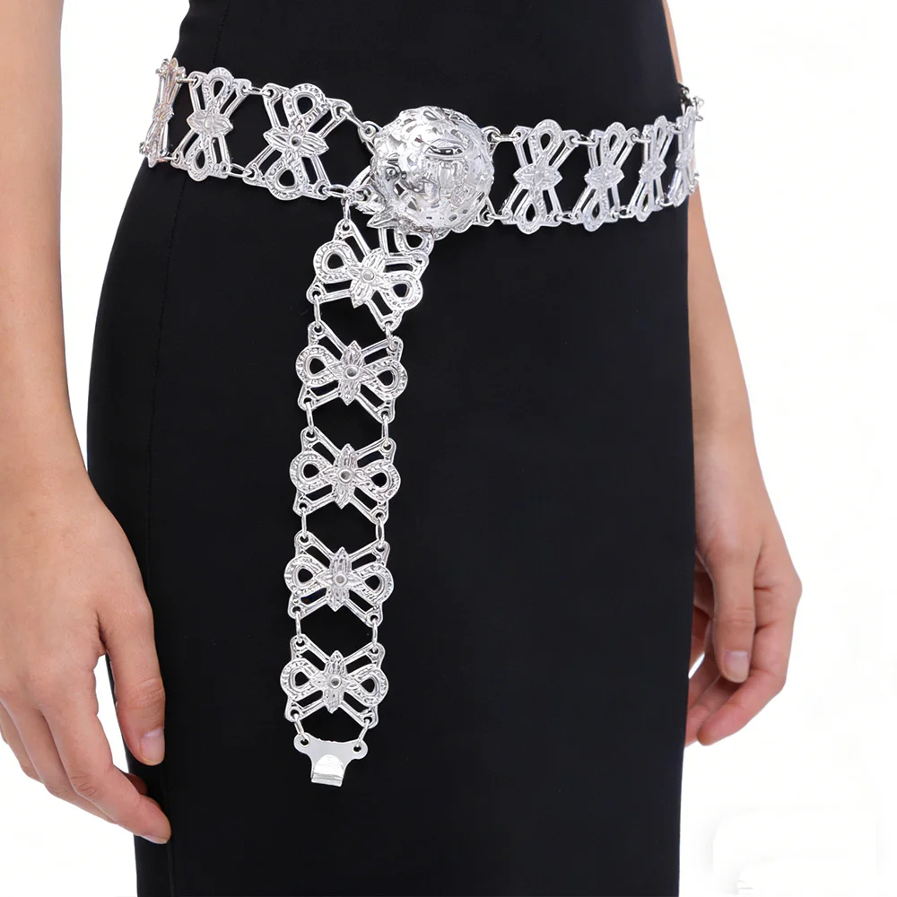 Traditional Alloy Ethnic Style Waist Chain For Women Silver Hollow Out Geometry Belly Jewelry Turkey Kurdish Accessory Gift
Traditional Alloy Ethnic Style Waist Chain For Women Silver Hollow Out Geometry Belly Jewelry Turkey Kurdish Accessory Gift