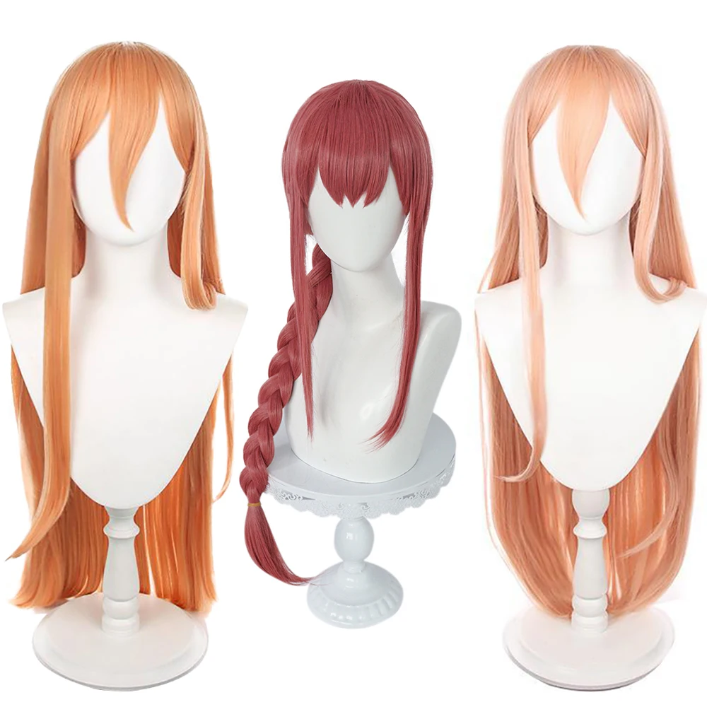 Anime Chainsaw Man Power/Makima Cosplay Synthetic Hair Suitable for Women's Stage Performance Role Play Heat Resistant Wig
Anime Chainsaw Man Power/Makima Cosplay Synthetic Hair Suitable for Women's Stage Performance Role Play Heat Resistant Wig
