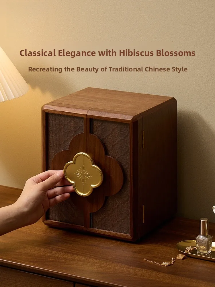 Деревянная шкатулка для украшений Fanhuan: роскошный подарок на День святого Валентина и Новый год, винтажная китайская шкатулка для золотых украшений и аксессуаров
Деревянная шкатулка для украшений Fanhuan: роскошный подарок на День святого Валентина и Новый год, винтажная китайская шкатулка для золотых украшений и аксессуаров