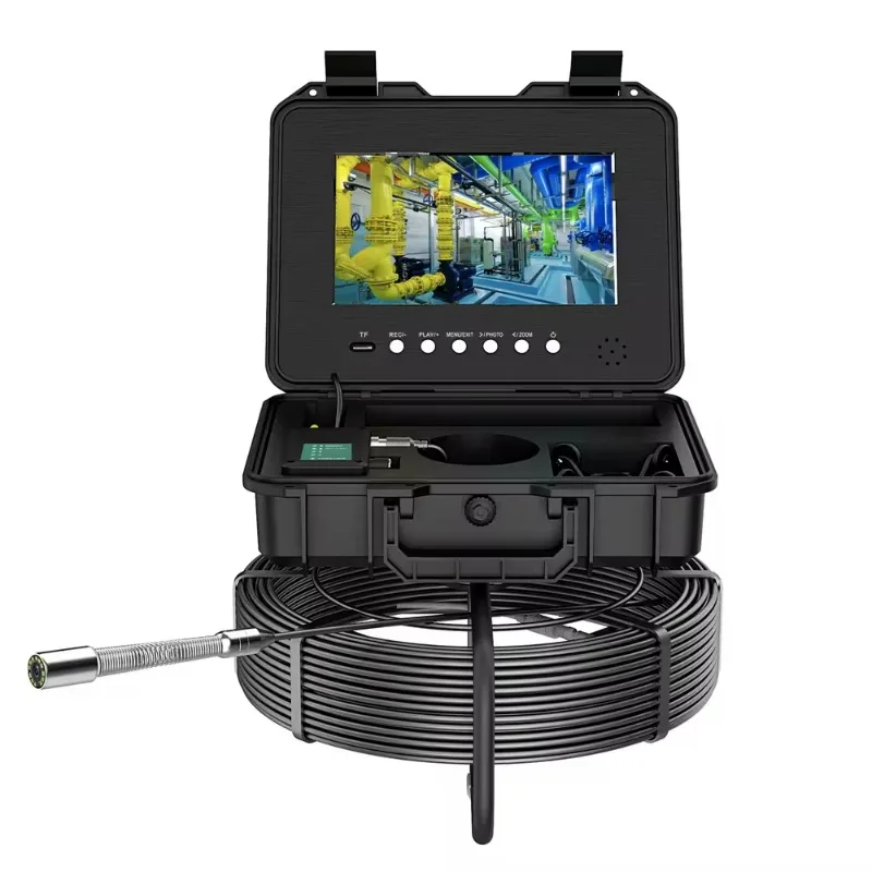 Wholesale Price 20M-70M 10.1" IPS Pipe Sewer Drain Inspection Camera Endoscope 1080P Screen Video+Audio Recording Sewer Camera
Wholesale Price 20M-70M 10.1" IPS Pipe Sewer Drain Inspection Camera Endoscope 1080P Screen Video+Audio Recording Sewer Camera