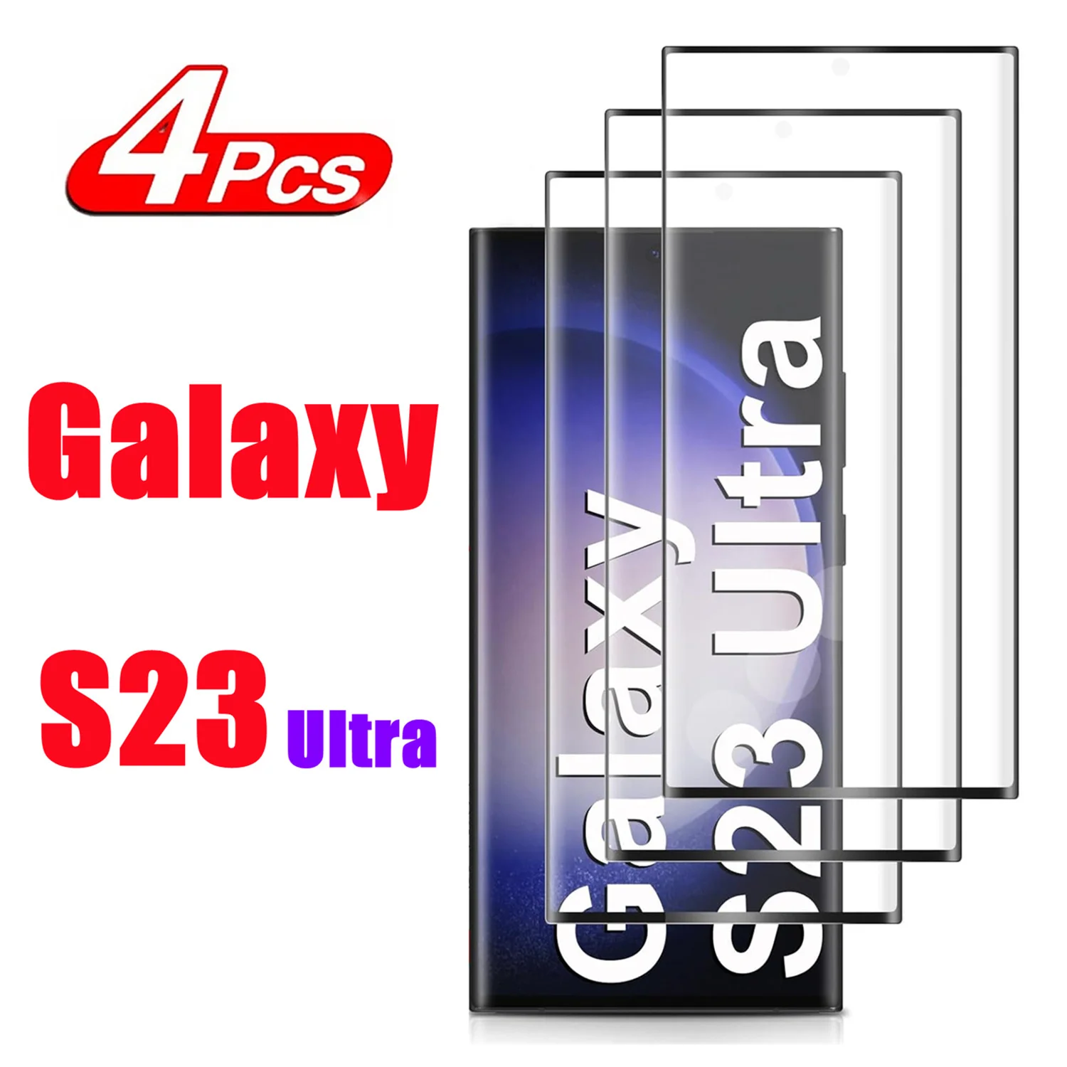 2/4 шт. закаленное защитное стекло для Samsung Galaxy S23 S21 S22 S24 
2/4 шт. закаленное защитное стекло для Samsung Galaxy S23 S21 S22 S24