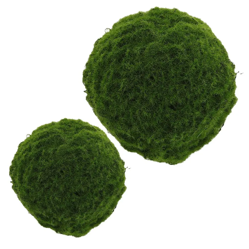 2 Pcs Artificial Moss Green Decorative Hanging Balls for Home Party Crafts Grass Balls Outdoor Fake Foam Topiary
2 Pcs Artificial Moss Green Decorative Hanging Balls for Home Party Crafts Grass Balls Outdoor Fake Foam Topiary