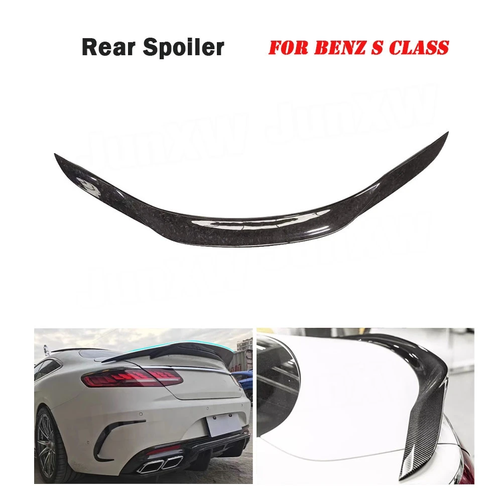 Forged Carbon Rear Trunk Duck Spoiler Wing for Benz S Class W217 C217 S63 S65 AMG Coupe 2015-2020 Car Accessories
Forged Carbon Rear Trunk Duck Spoiler Wing for Benz S Class W217 C217 S63 S65 AMG Coupe 2015-2020 Car Accessories