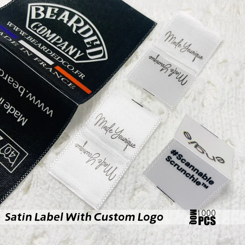 Customized Clothing Labels, Garment Fabric Brand Logo, Satin Tags, Personalized Clothes, Dress Accessories, 22050605, 1000Pcs
Customized Clothing Labels, Garment Fabric Brand Logo, Satin Tags, Personalized Clothes, Dress Accessories, 22050605, 1000Pcs