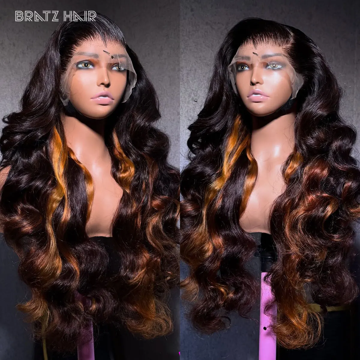 450 Density Highlight Blonde 13x6 HD Transparent Lace Front Wig Pre Plucked 360 13x4 Lace Frontal Wig for Woman 4x4 Glueless Wig
450 Density Highlight Blonde 13x6 HD Transparent Lace Front Wig Pre Plucked 360 13x4 Lace Frontal Wig for Woman 4x4 Glueless Wig